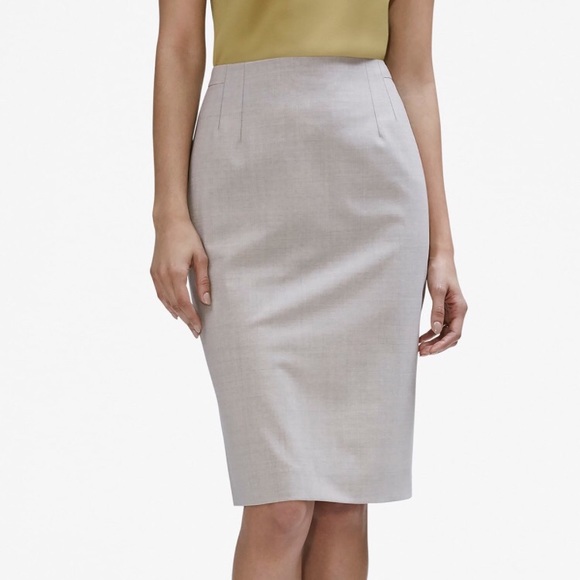 MM Lafleur Dresses & Skirts - MM Lafleur Cobble Hill 2.0 Pencil Skirt - Cashew
